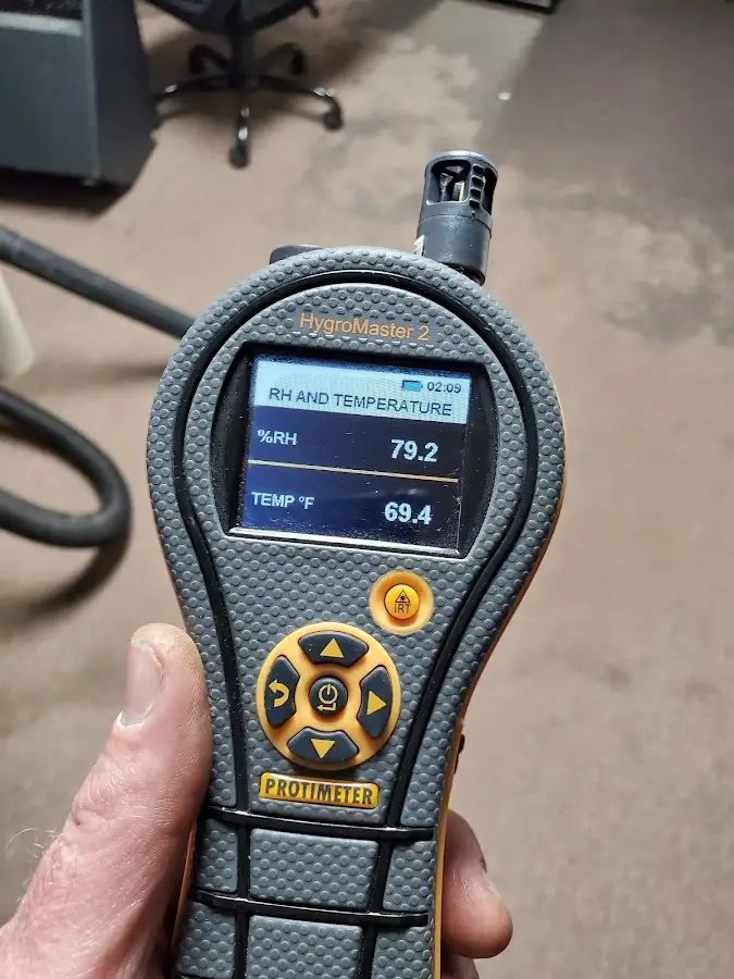 Moisture meter humidity assessment for Fire & Smoke Damage Restoration in Matawan